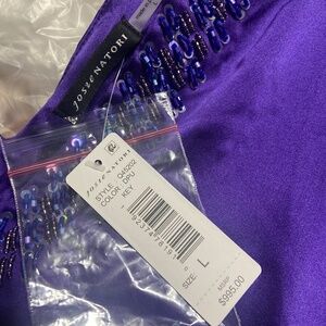 Josie Natori Silk Blouse